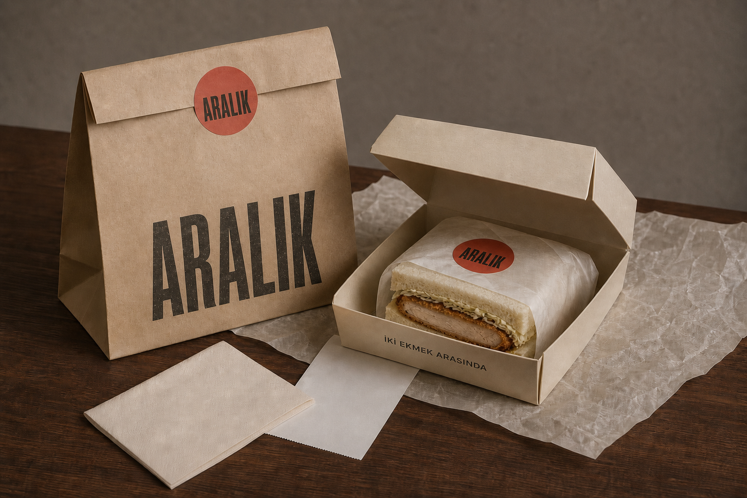 ARALIK paket servis ambalajı